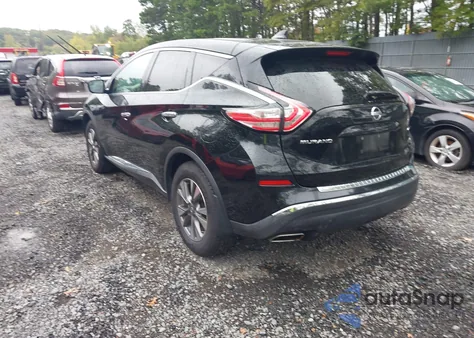 2017 Nissan Murano S z USA, uszkodzony, nr VIN 5N1AZ2MHXHN134756